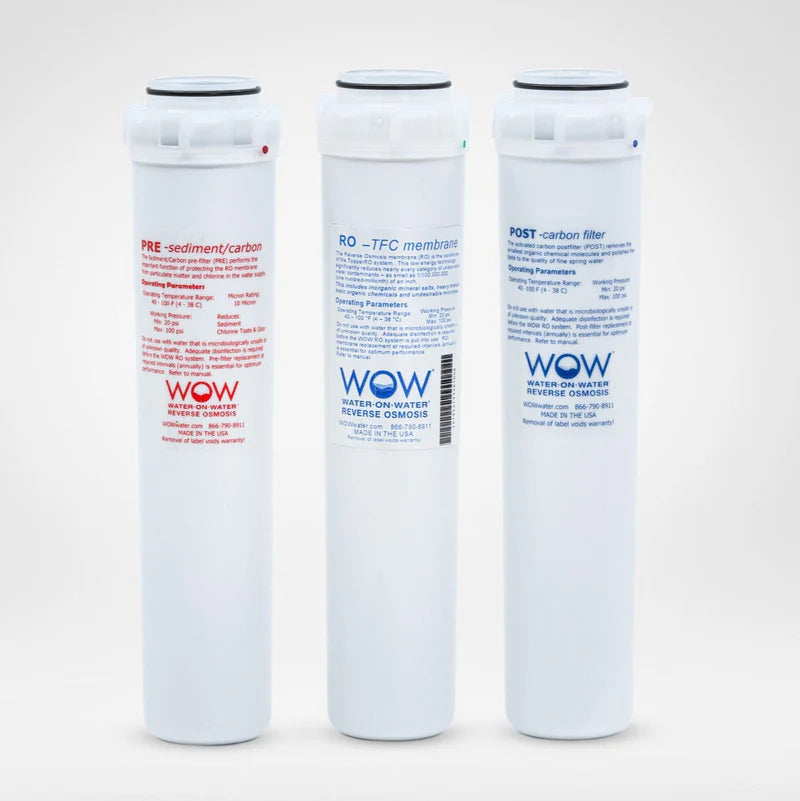 PRE, RO en POST filter pack 3 voor kantoren