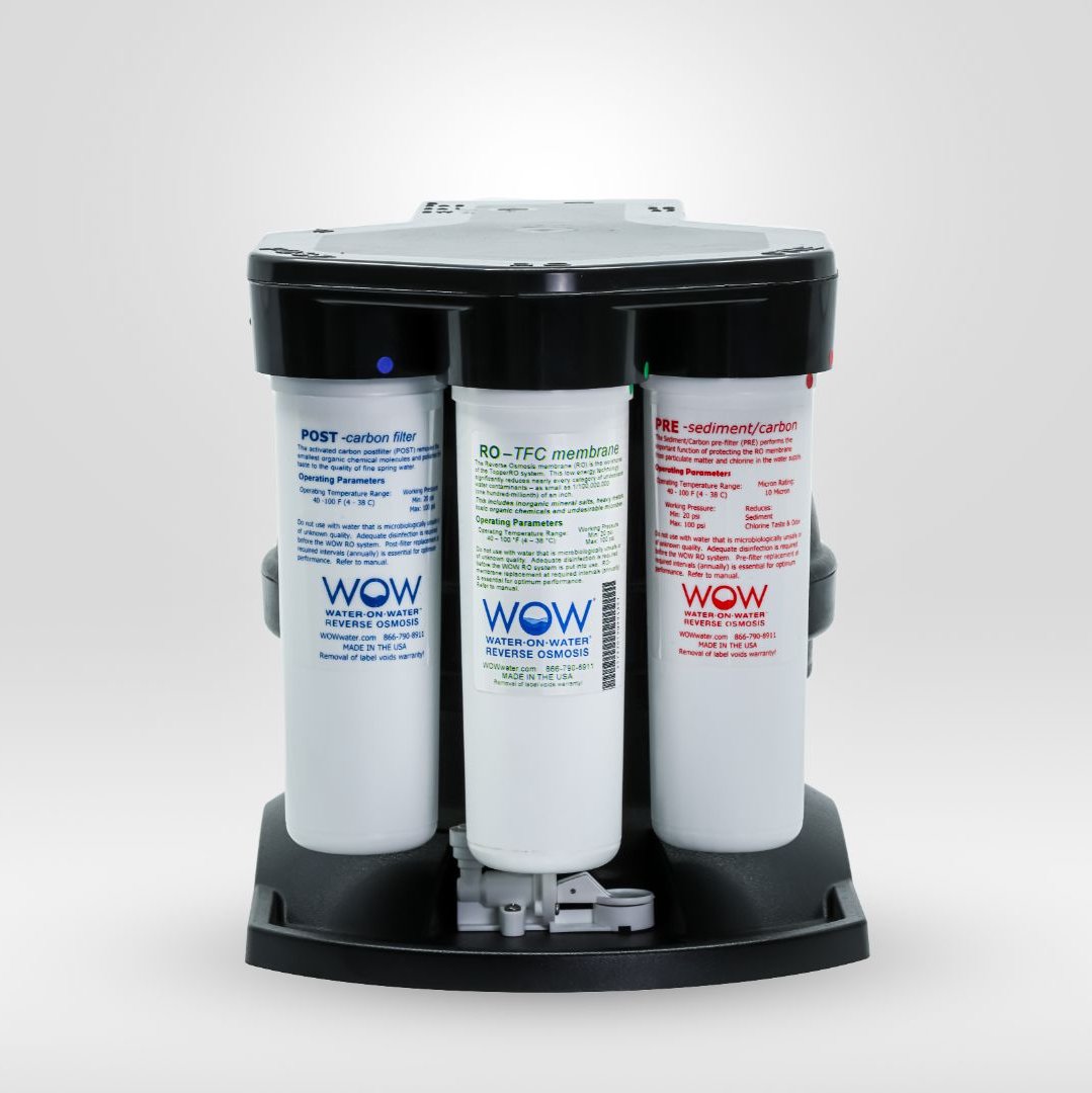 The Source 50 Waterfilter systeem (tot 8 personen)