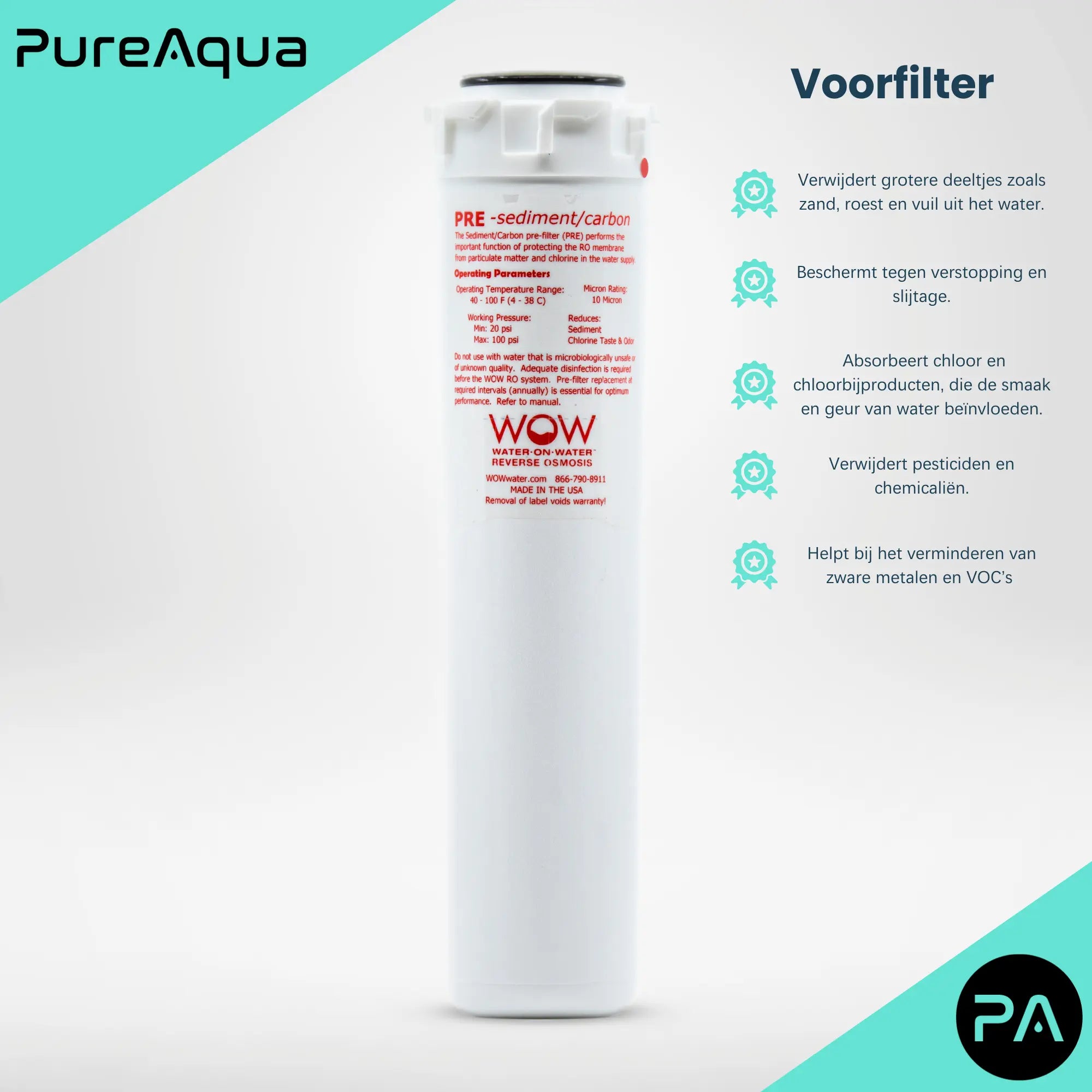 PRE | Voorfilter voor Kantoren