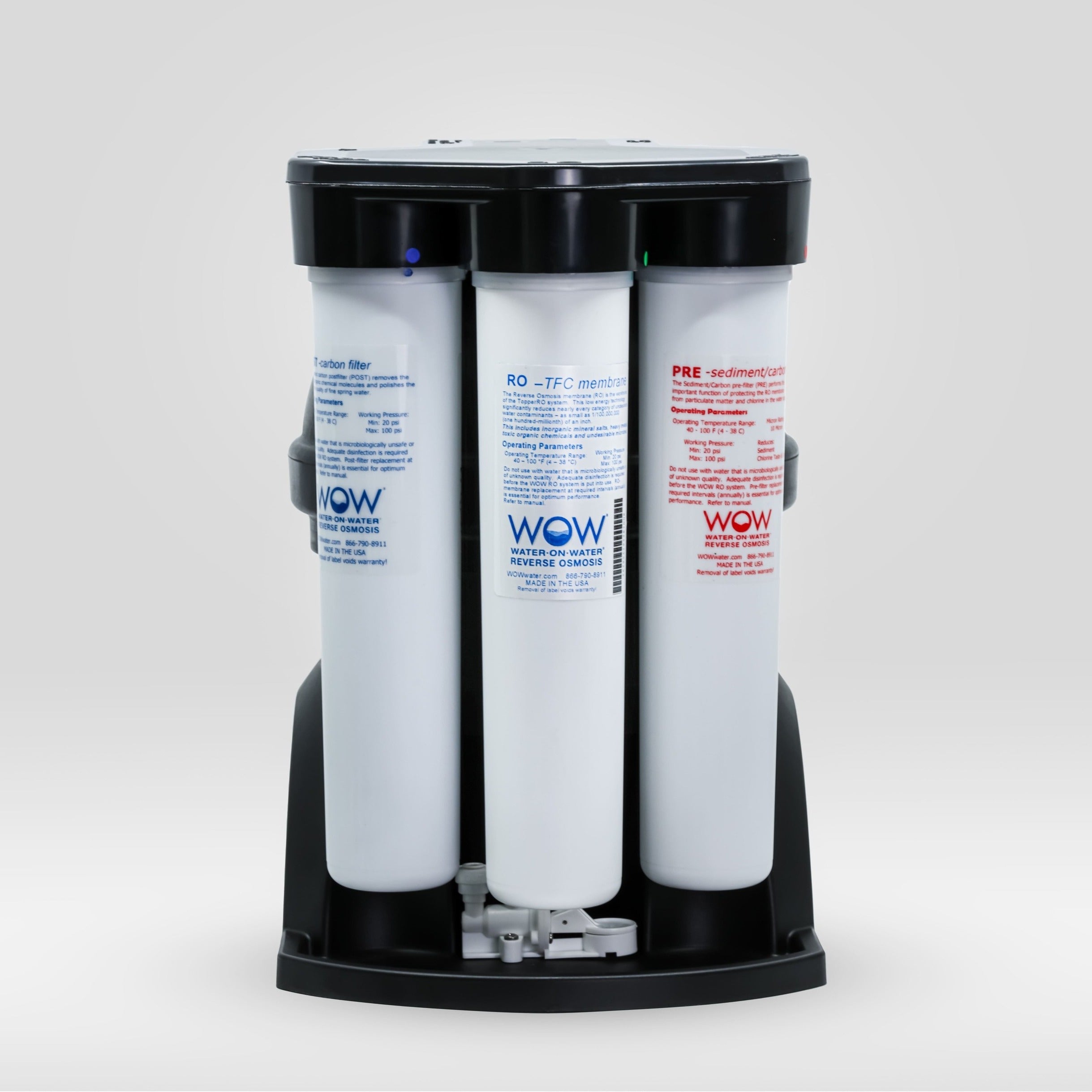 The Source 180 Waterfilter systeem (voor kantoren)